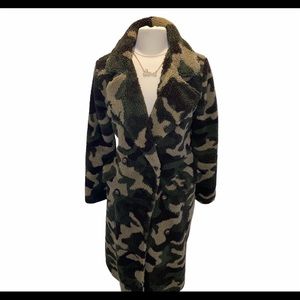 FINAL PRICE!!!Camouflage teddy coat from NY&Co